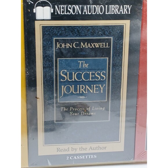 3) John C Maxwell Personal Growth Series Audiobook Cassettes - Picture 4 of 10